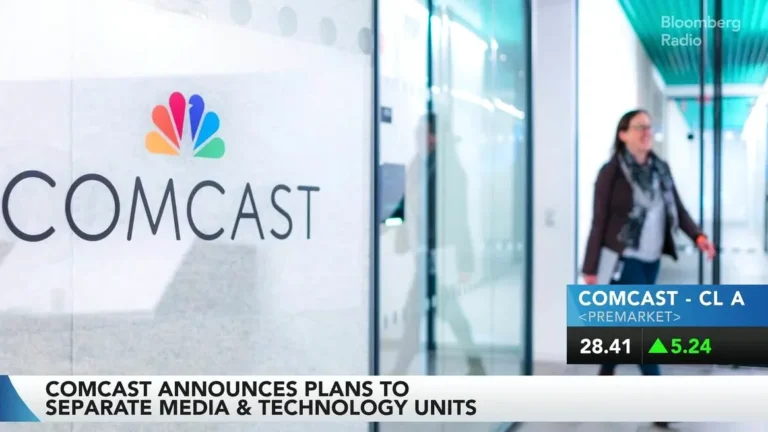 Comcast Stock Rises on Spin‑Off Plan and Iridium Deal